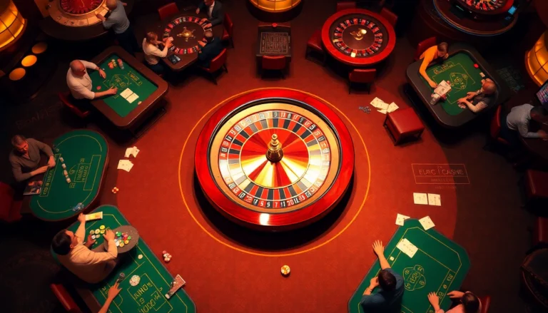 Players enjoying an exhilarating game at the casino, experiencing thrills with https://lc88.us/ as their platform for winning.